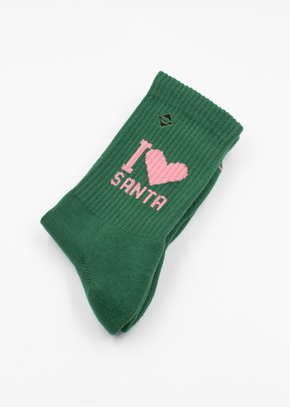 I Love Santa - Dark Green