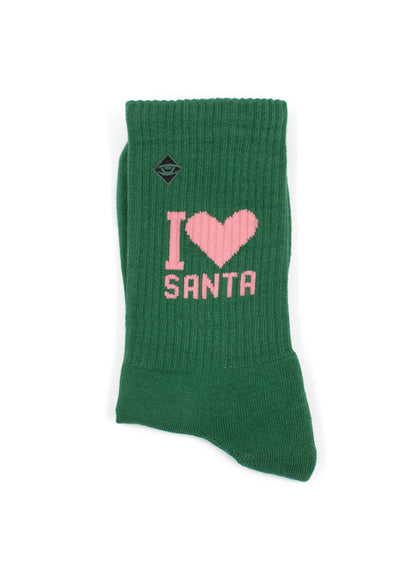 I Love Santa - Dark Green