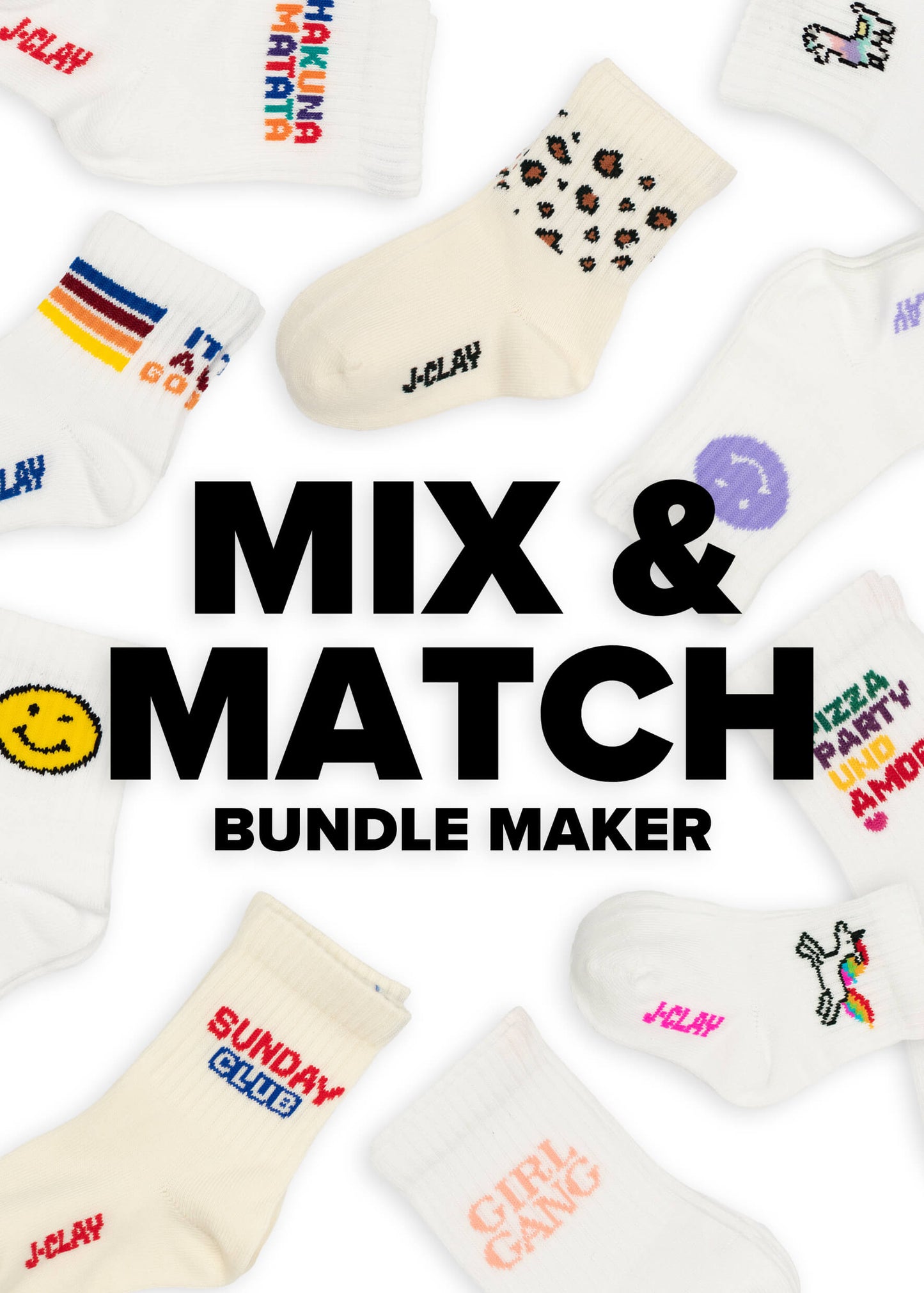 Mix & Match - 6 Kindersocken