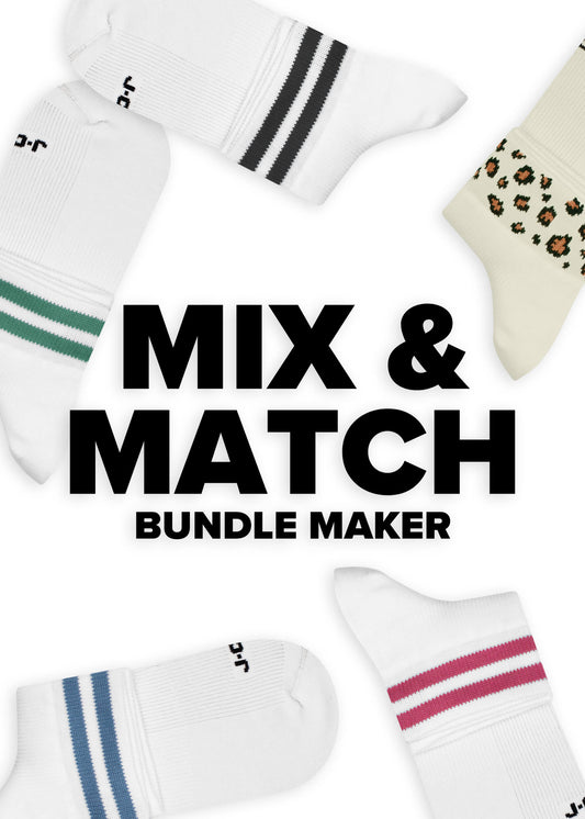 Mix & Match - 4 Sneakersocken