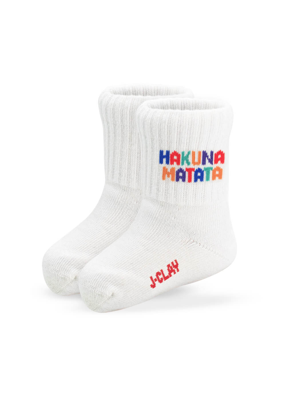 Baby Socken mit Hakuna Matata Motiv als Geschenk